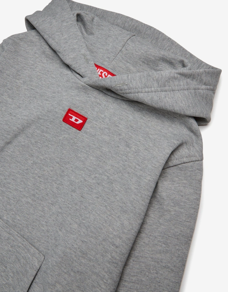 Kids Logo Hoodie in Grey