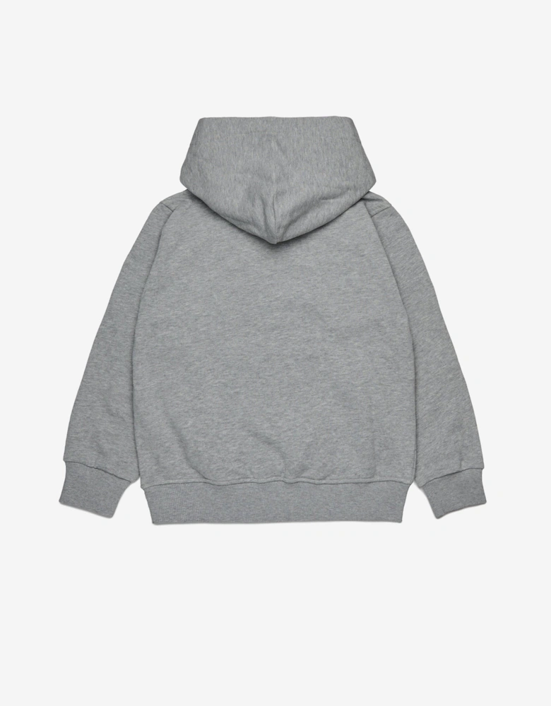 Kids Logo Hoodie in Grey
