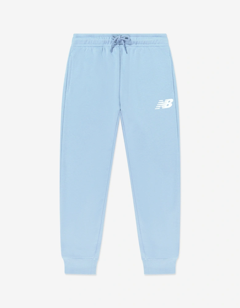 Boys Stacked Logo Tracksuit in Blue