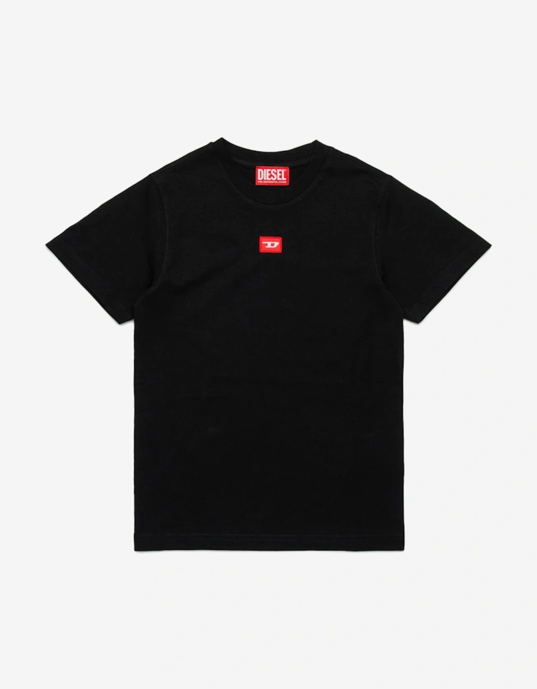 Boys Logo T-Shirt in Black
