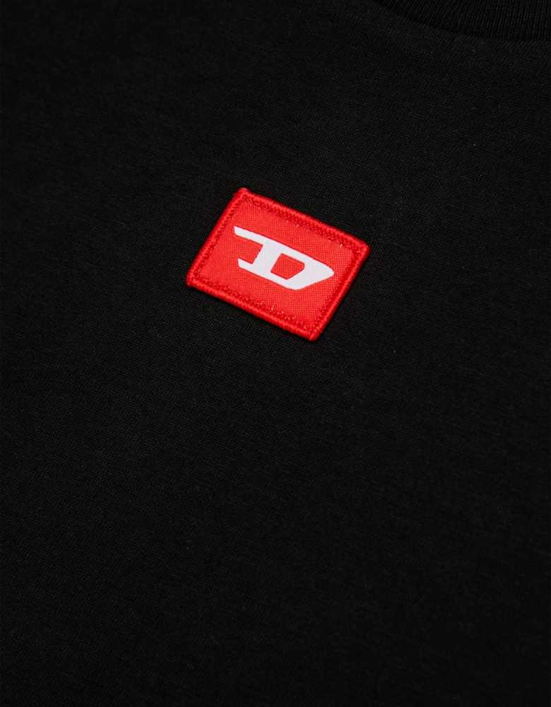 Boys Logo T-Shirt in Black