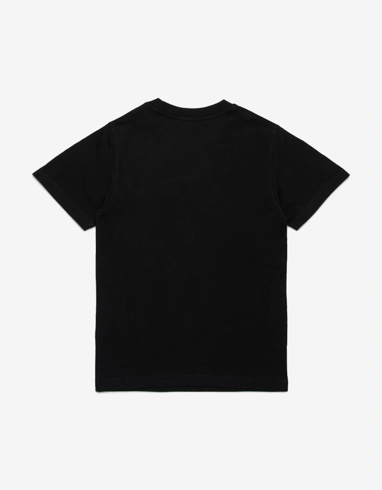 Boys Logo T-Shirt in Black