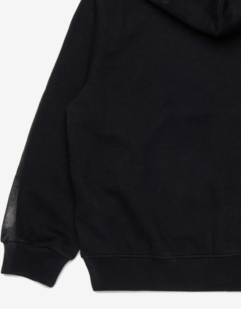 Boys Logo Hoodie in Black