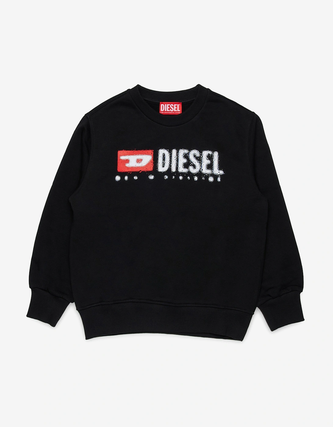Boys Logo Sweatshirt in Black, 5 of 4