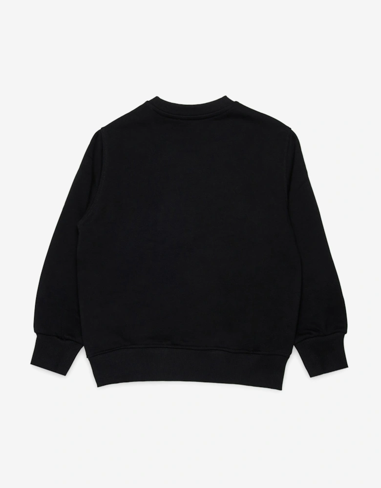 Boys Logo Sweatshirt in Black