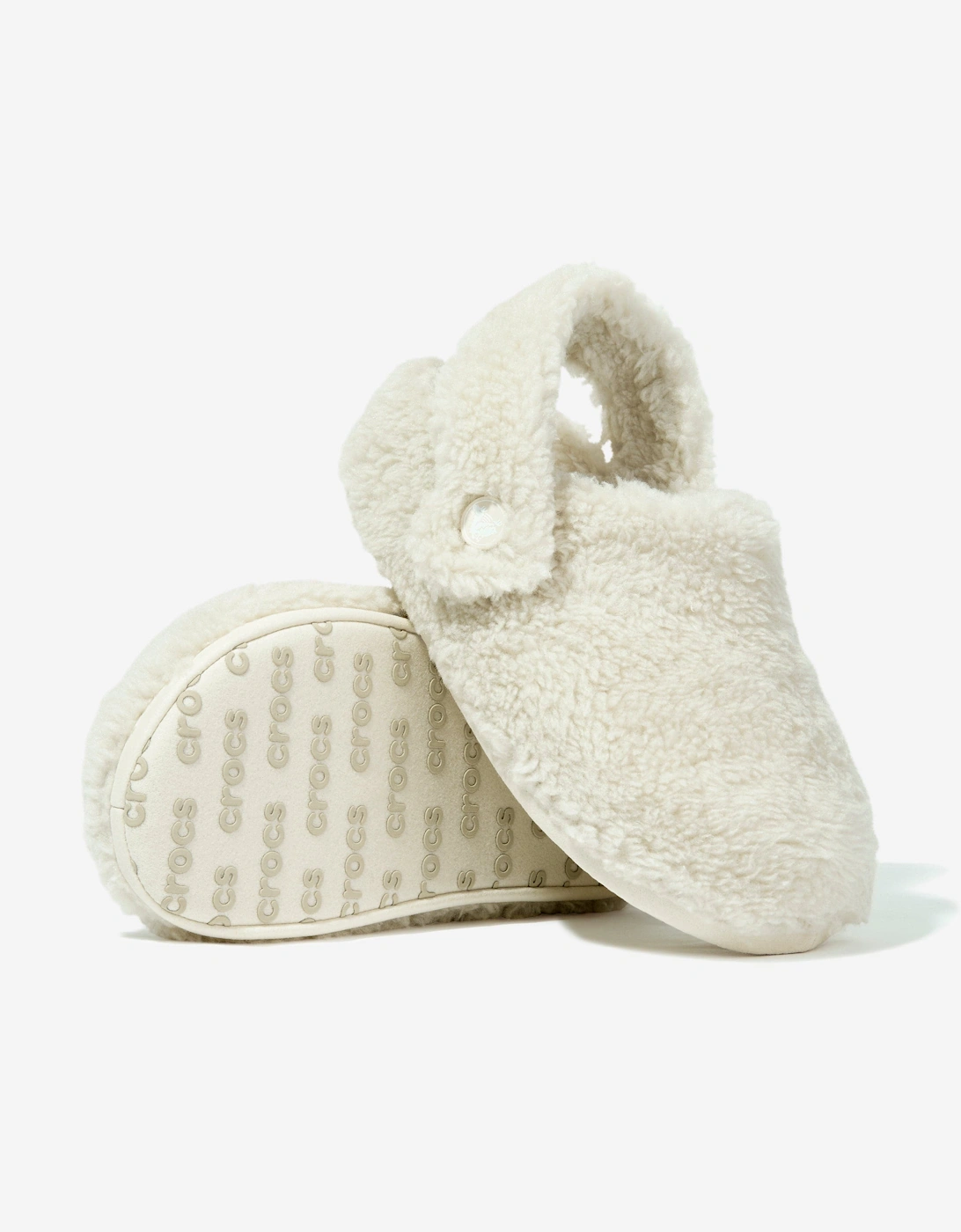 Kids Classic Cozzzy Slipper in Ivory