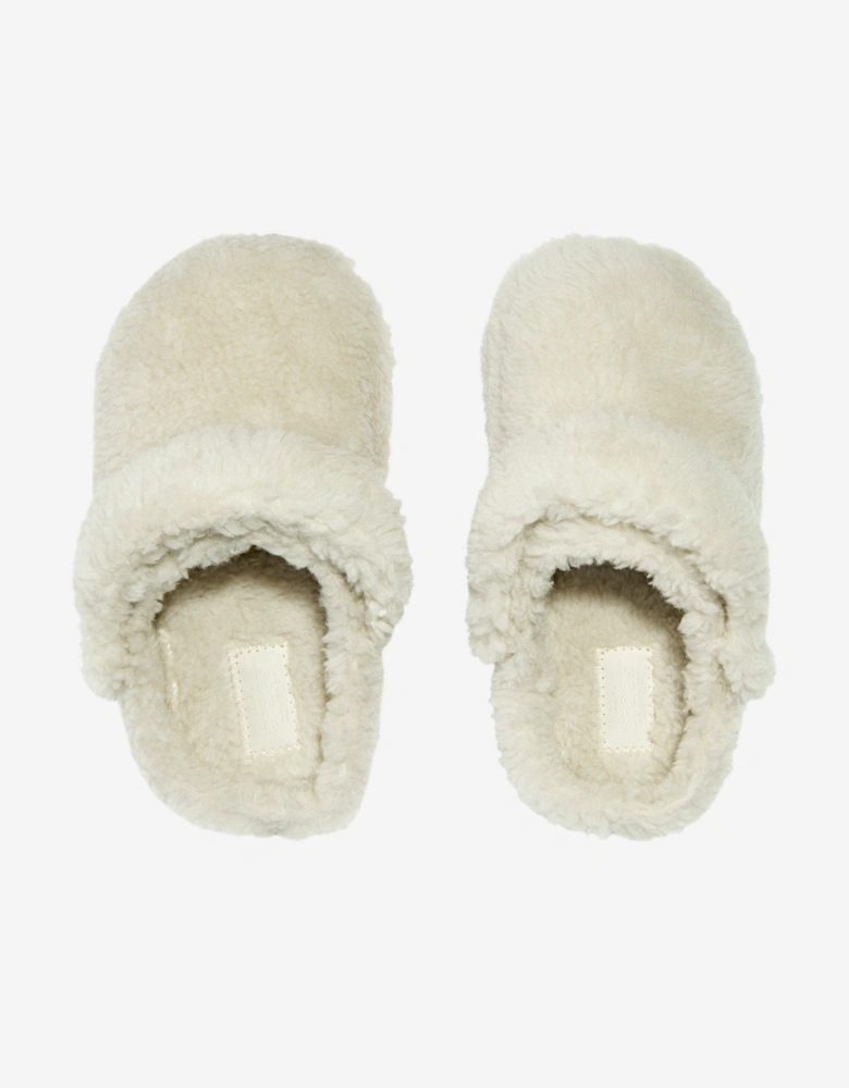 Kids Classic Cozzzy Slipper in Ivory
