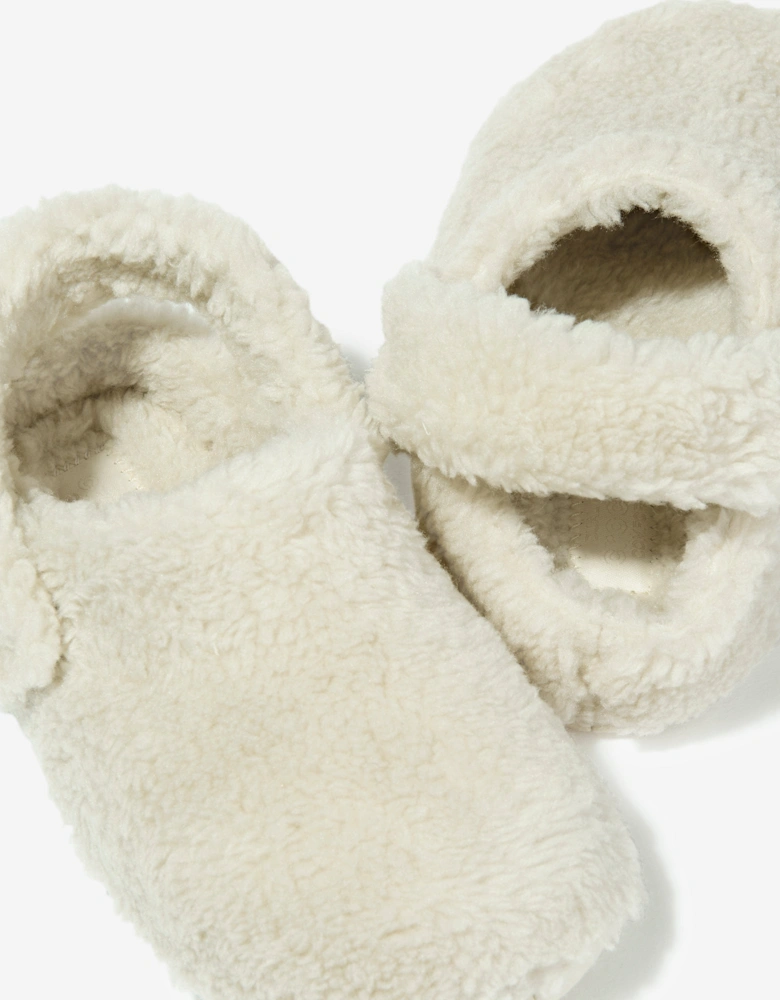 Kids Classic Cozzzy Slipper in Ivory