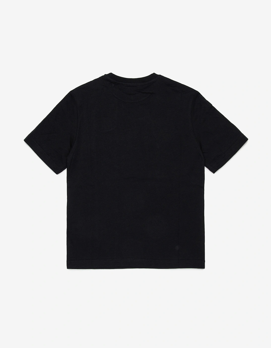 Boys Oval D Logo T-Shirt in Black