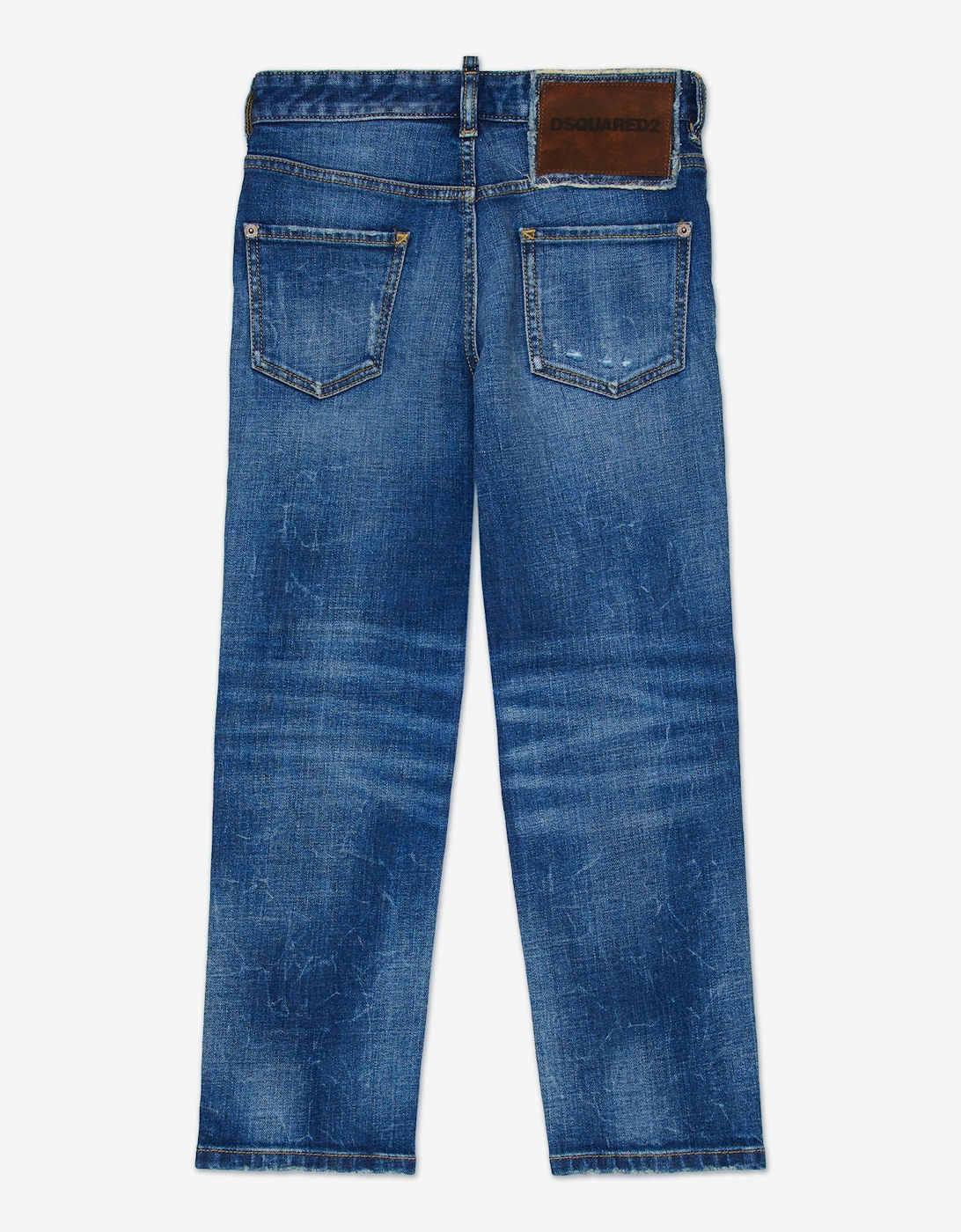 Kids Regular Fit Jeans in Blue