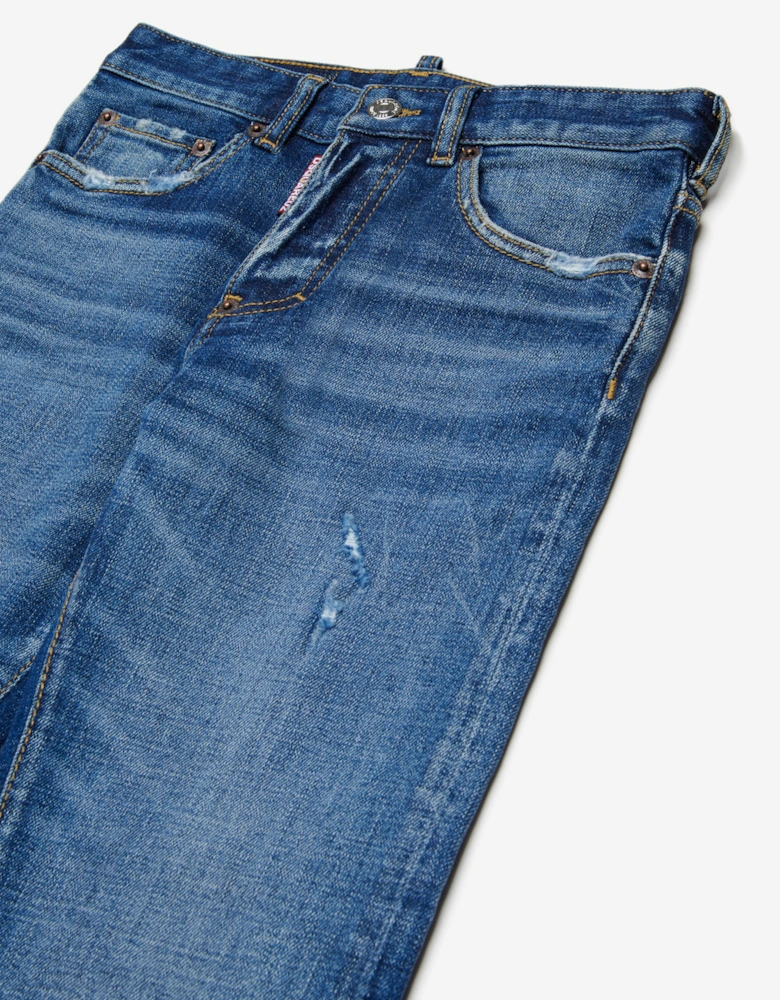 Kids Regular Fit Jeans in Blue