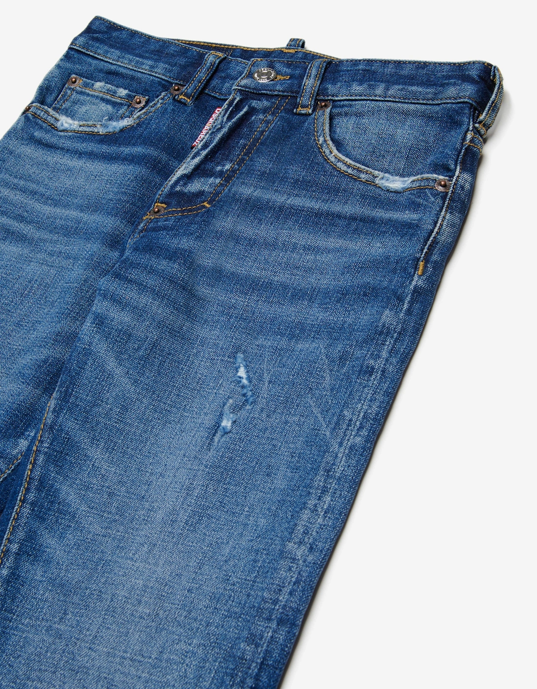 Kids Regular Fit Jeans in Blue