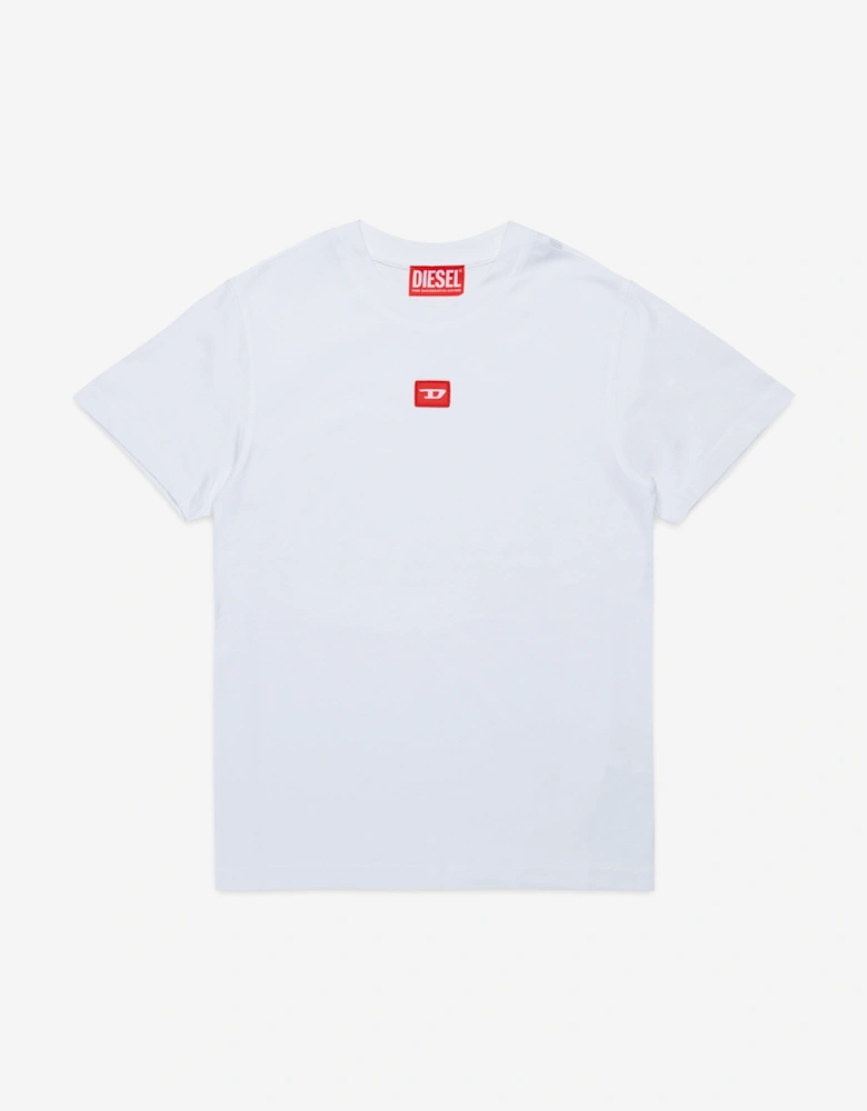 Boys Logo T-Shirt in White