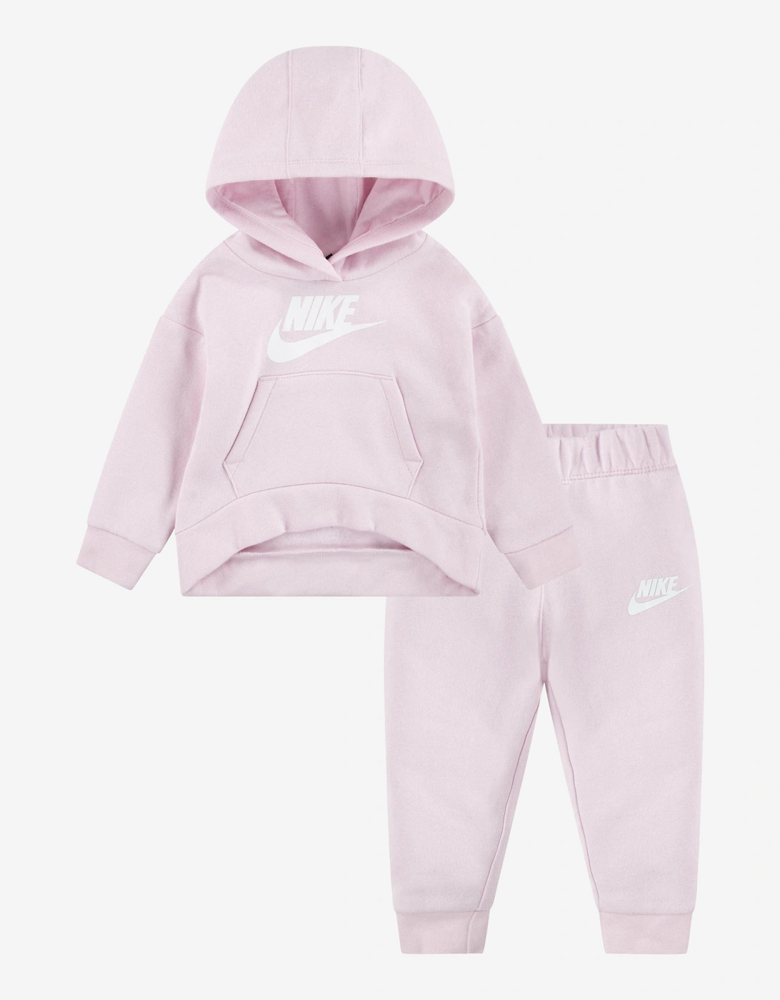 Baby Girls Logo Tracksuit in Pink, 5 of 4