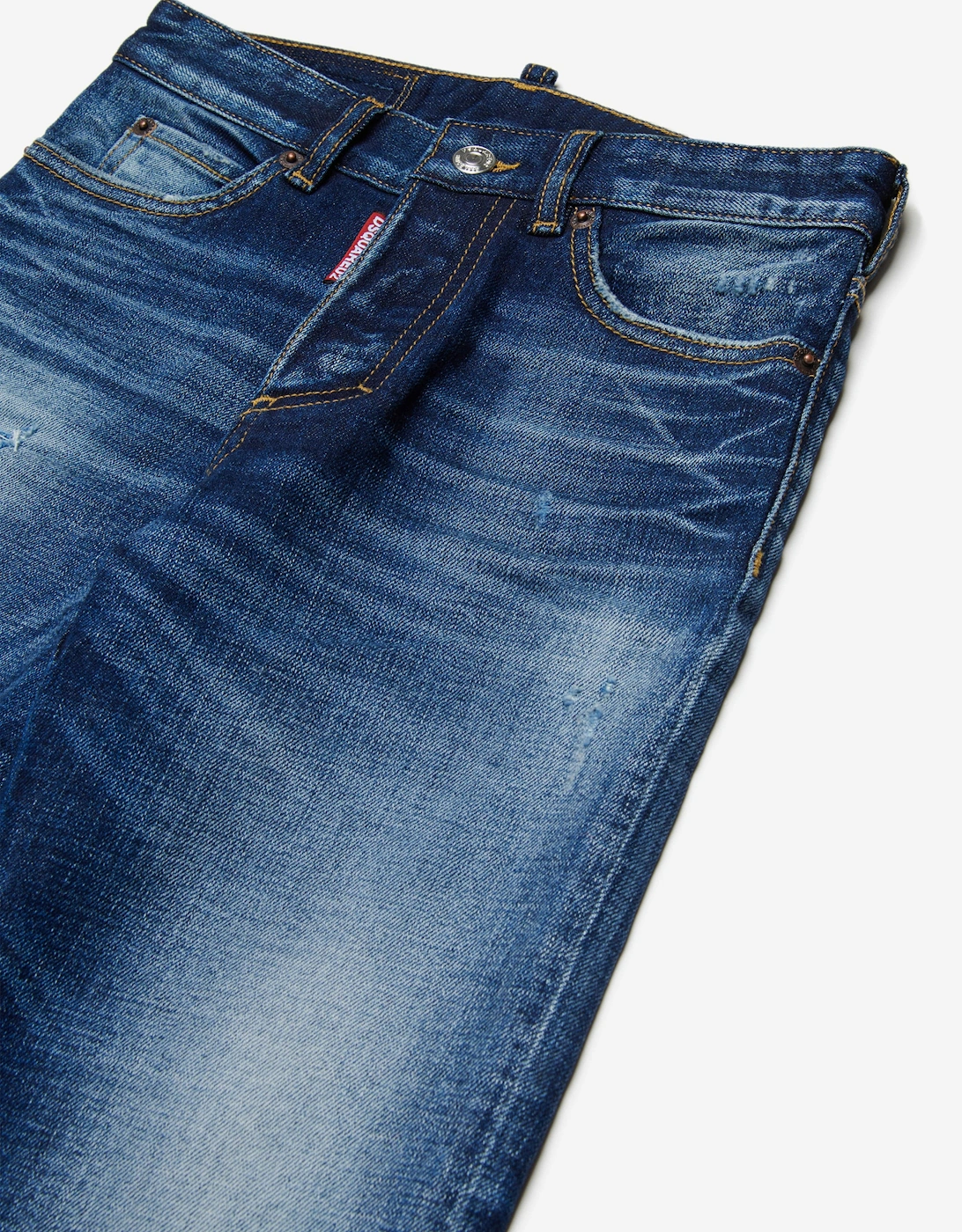 Kids Regular Fit Jeans in Blue