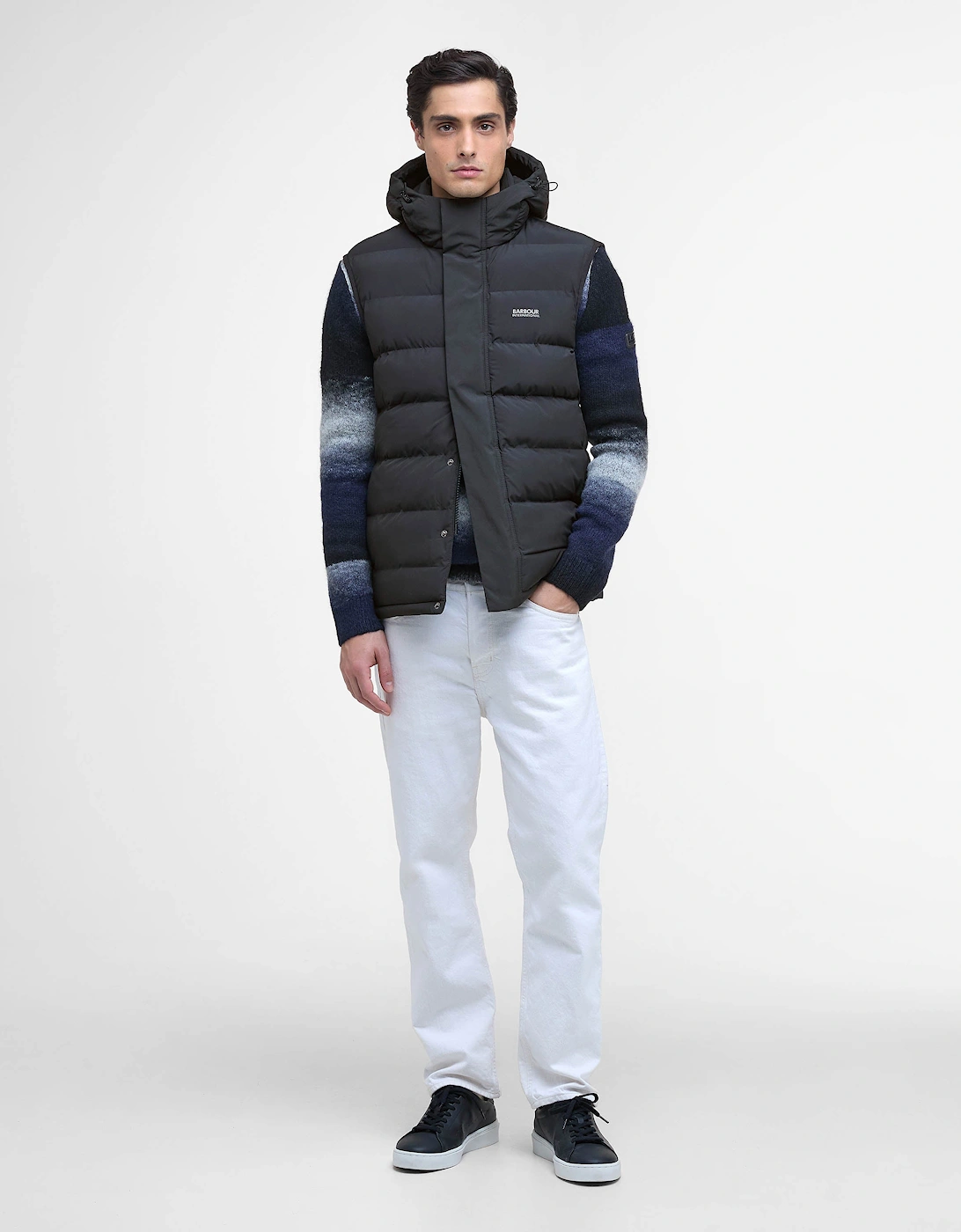 Padley Mens Puffer Gilet - Black