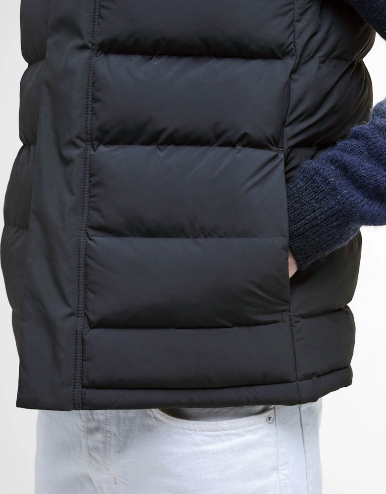 Padley Mens Puffer Gilet - Black