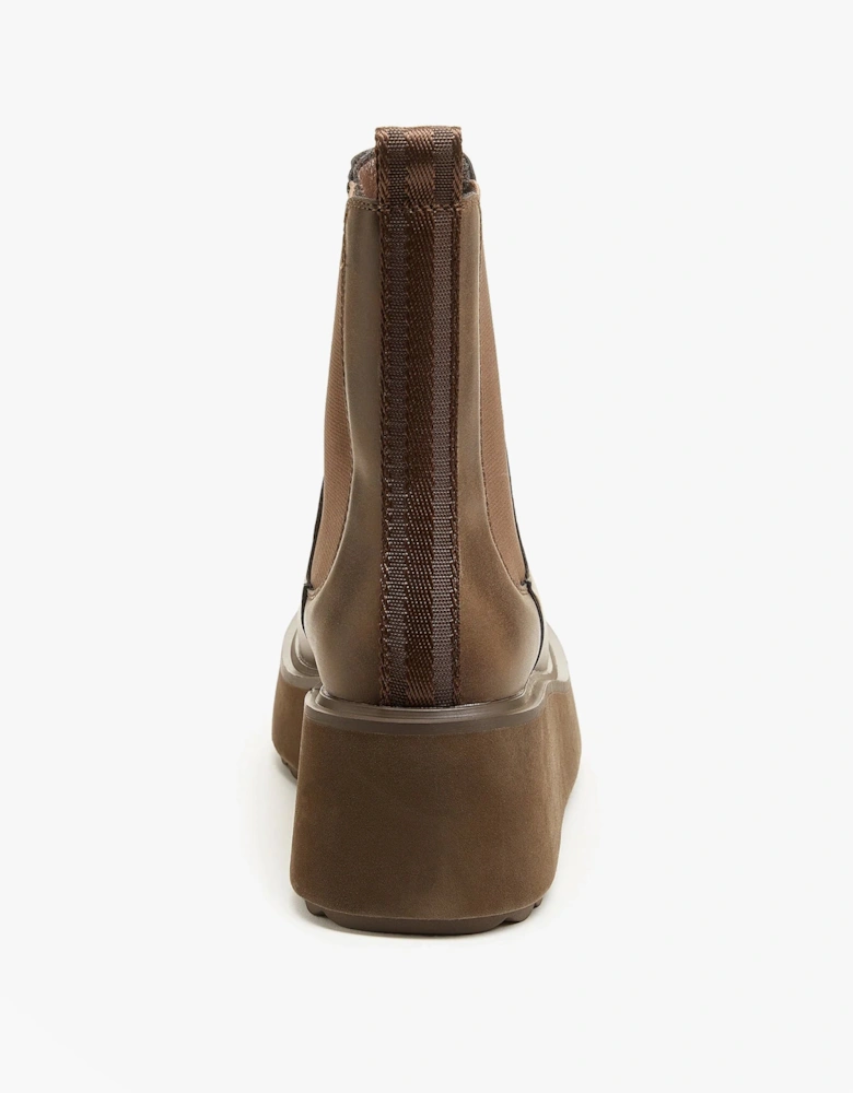 HEYDAY Womens Boots Dark Brown