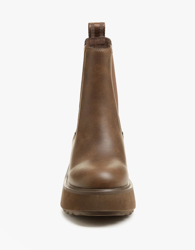 HEYDAY Womens Boots Dark Brown