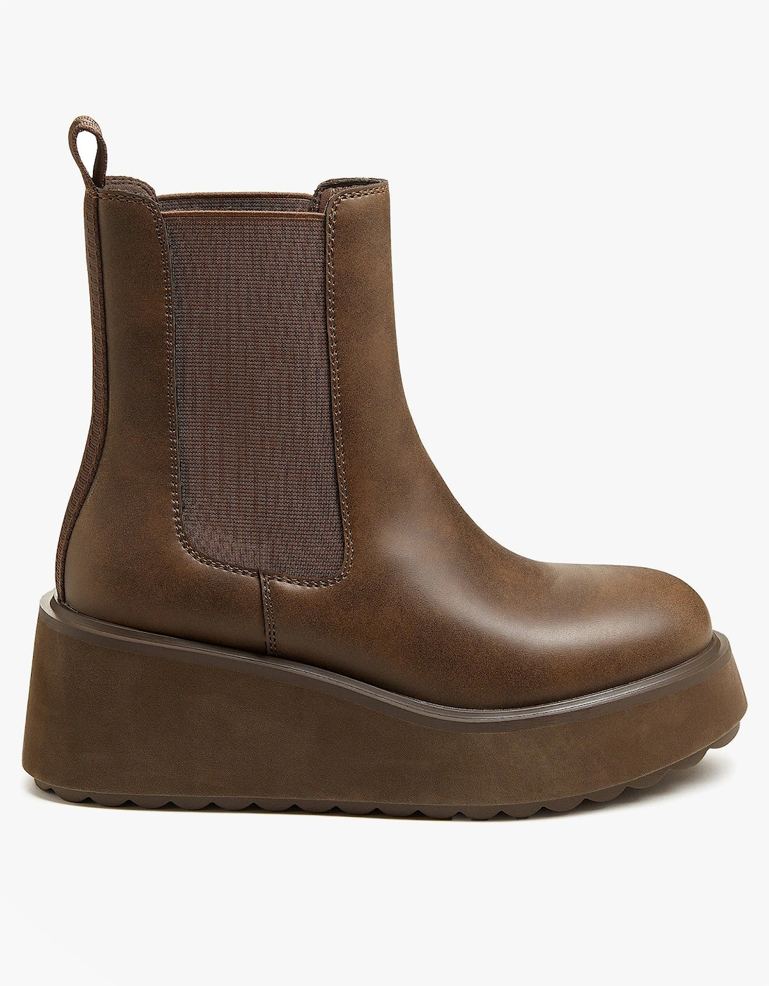 HEYDAY Womens Boots Dark Brown, 7 of 6
