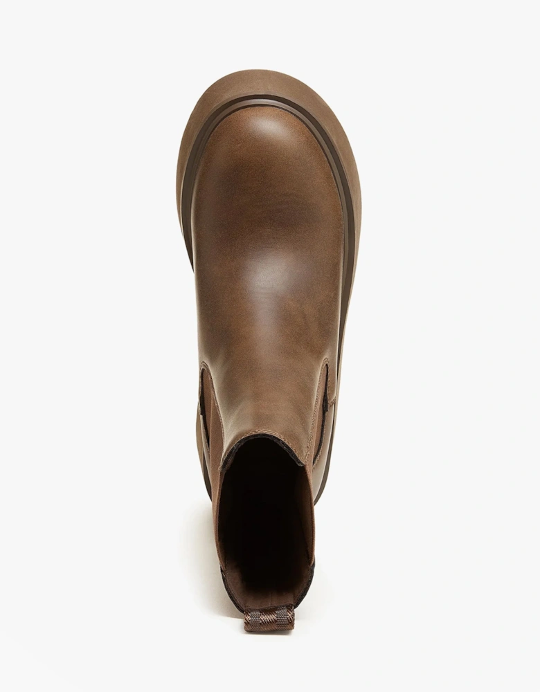 HEYDAY Womens Boots Dark Brown