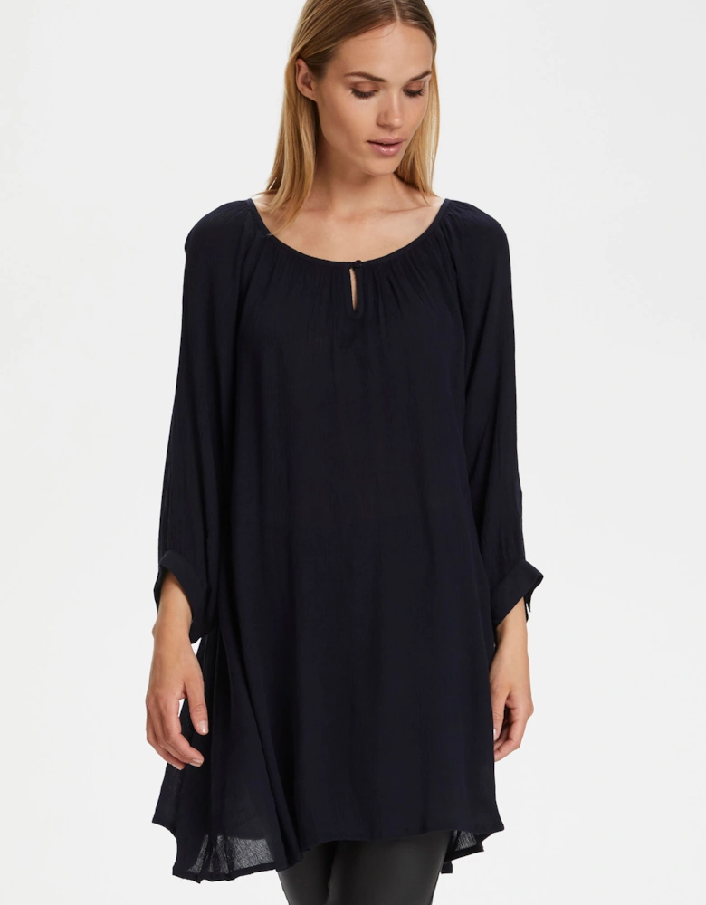 Amber 3/4 Sleeve Regular Fit Tunic Plain