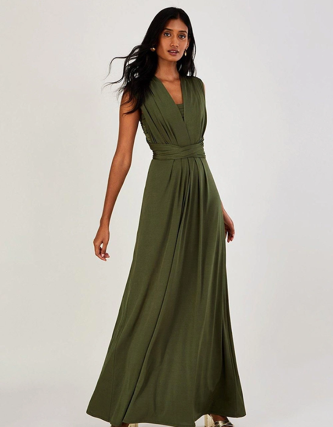 'Thea' Twist Me Tie Me Maxi Dress, 2 of 1