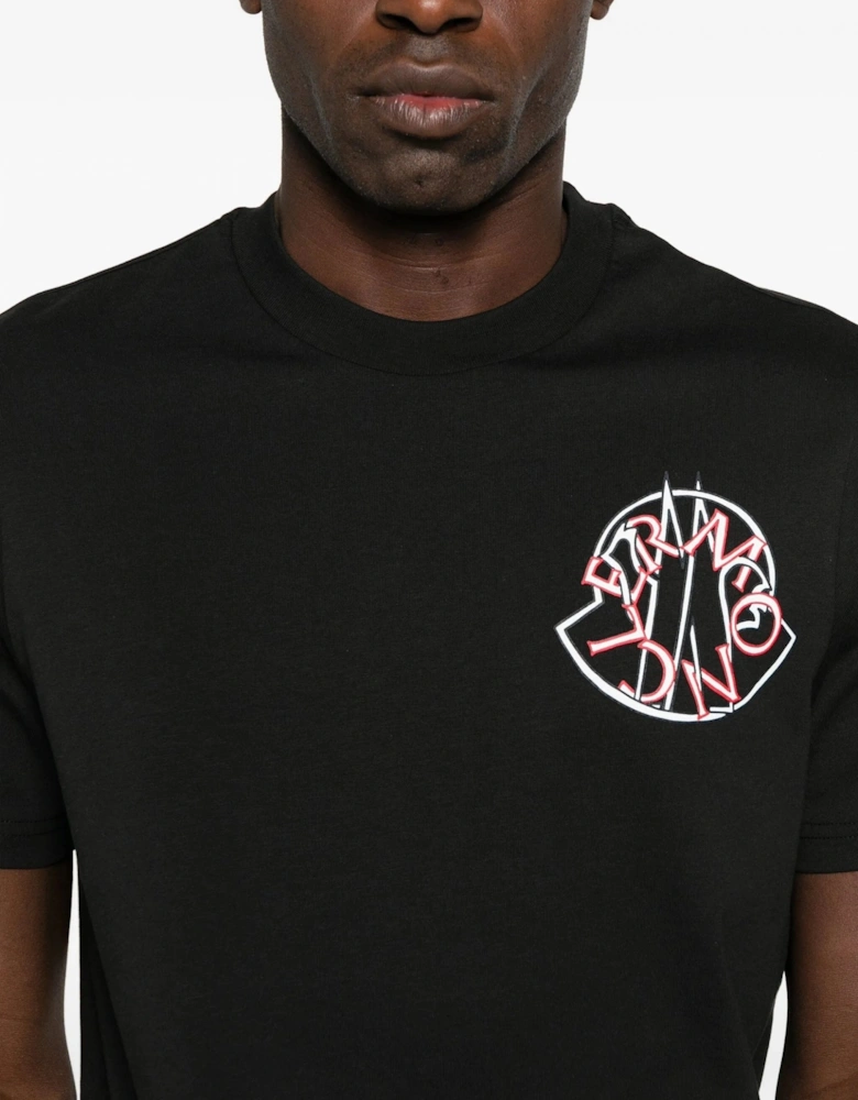 Printed Archive Logo T-Shirt Black