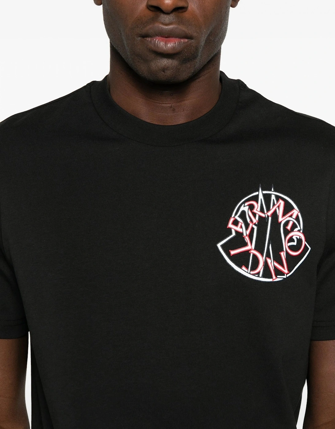 Printed Archive Logo T-Shirt Black