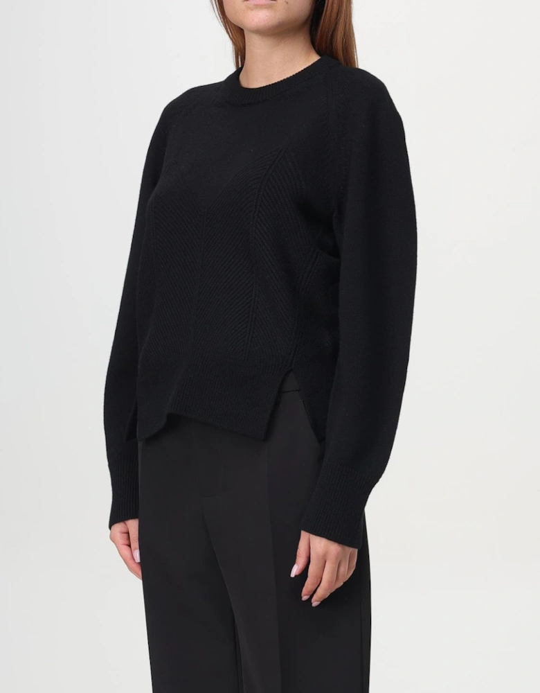 RibKnit Wool Pullover Sweater