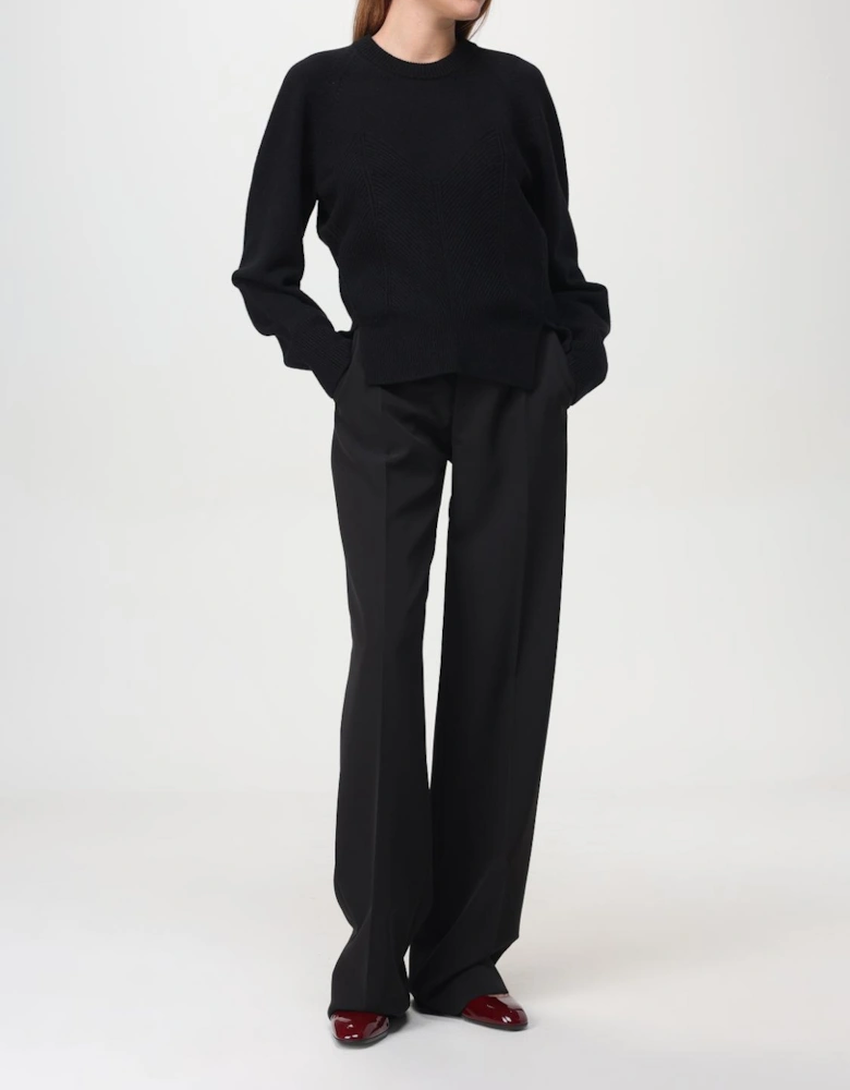 RibKnit Wool Pullover Sweater
