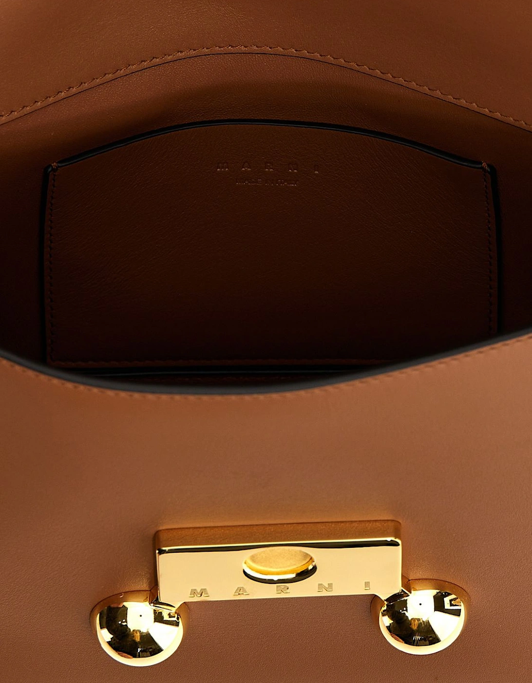 Elegant Structured Flap Closure Shoulder Bag with Adjustable Strap