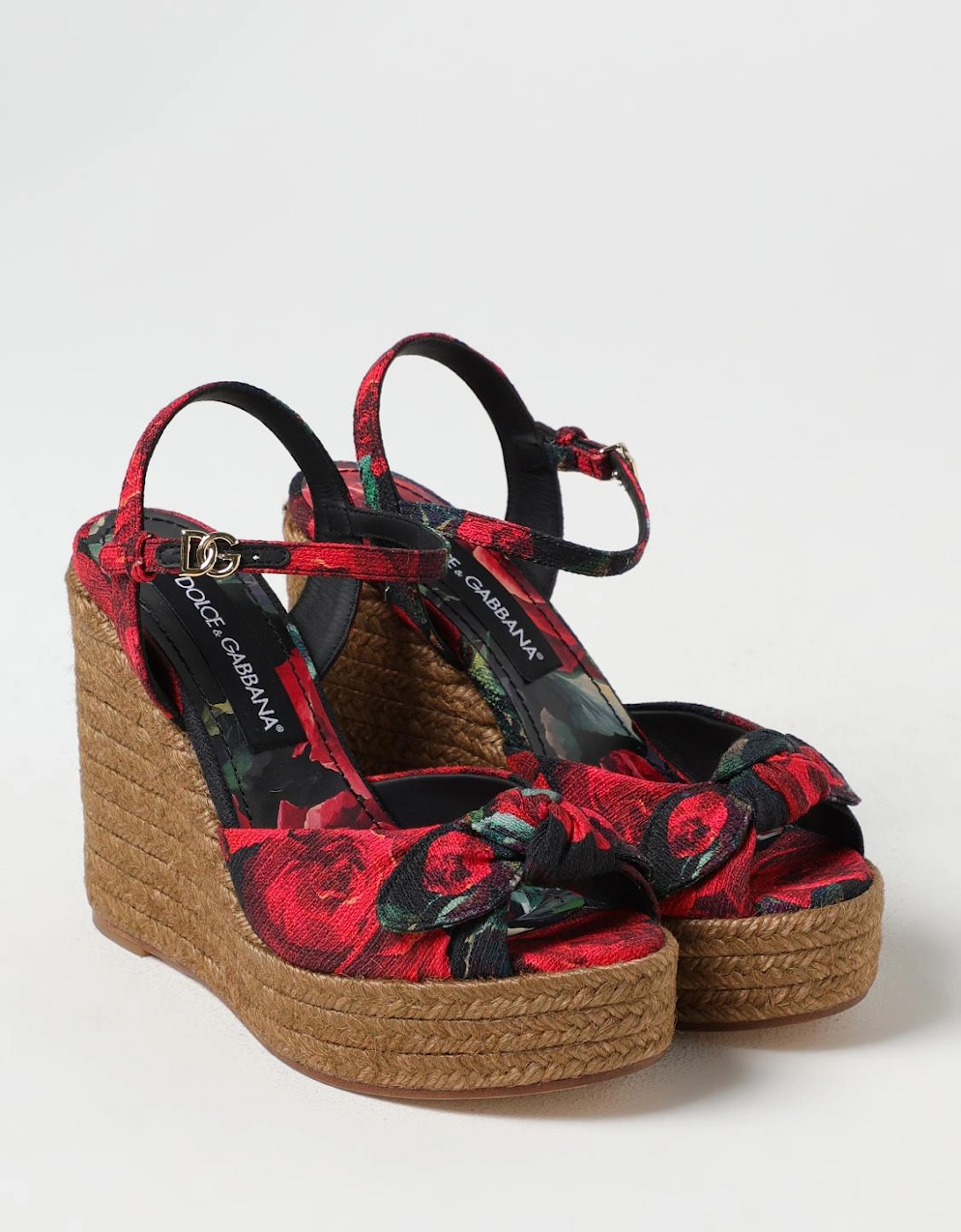 Floral Espadrille Wedges
