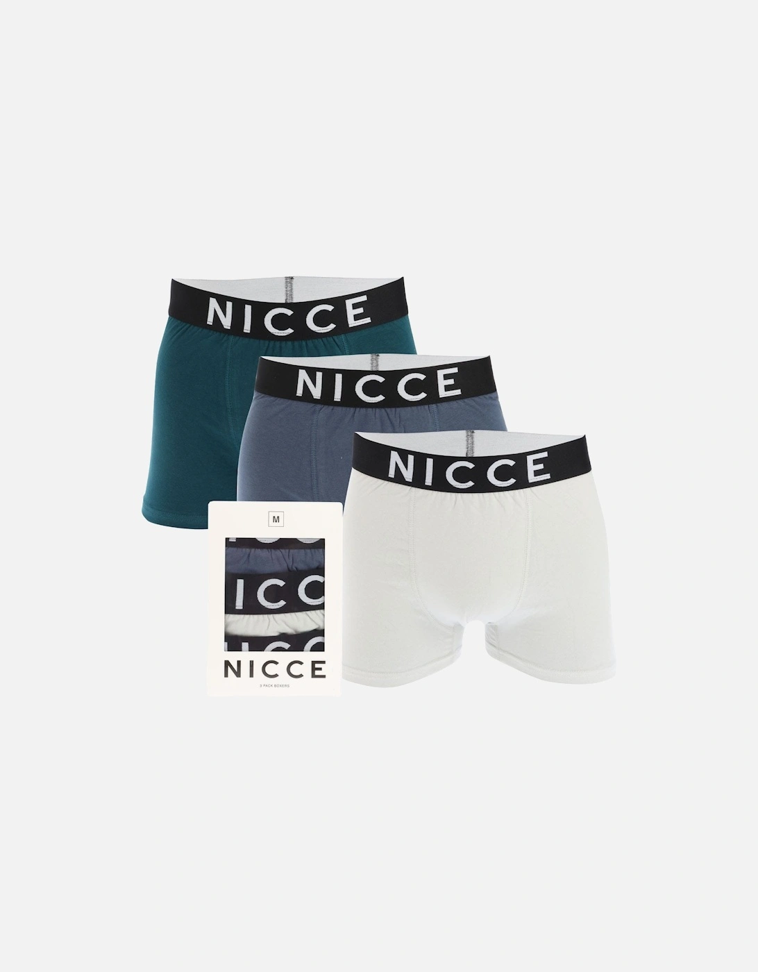 Mens Weaste 3 Pack Boxer Shorts, 2 of 1