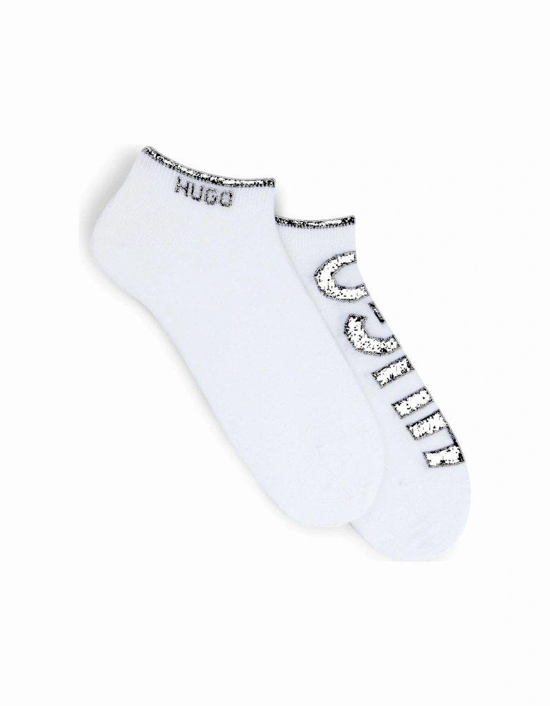 2 Pack of Logo Ankle Socks
