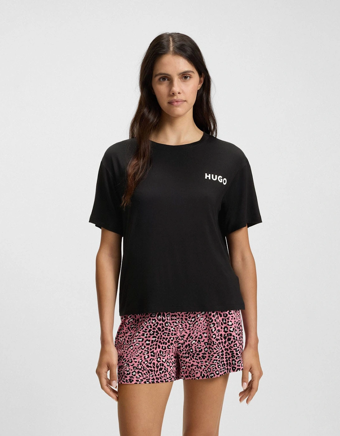 Hugo Boss Women's Unite Pyjama Top - Black - Size: XS