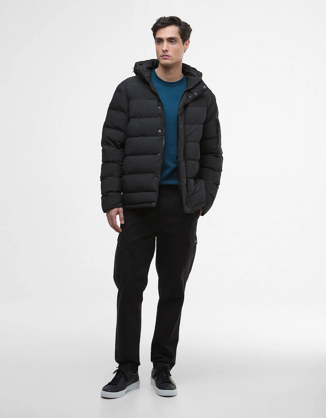 Daleson Mens Puffer Jacket - Black