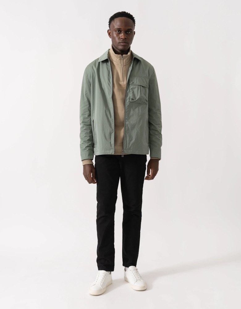 Drome Mens Overshirt - Sage Green