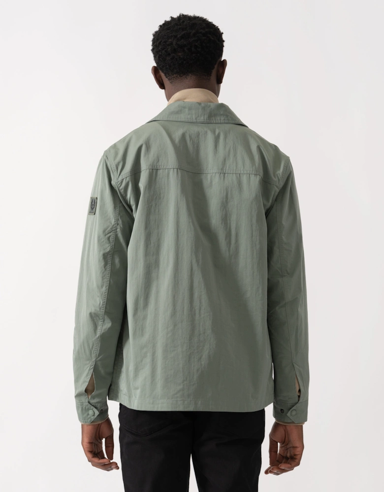 Drome Mens Overshirt - Sage Green