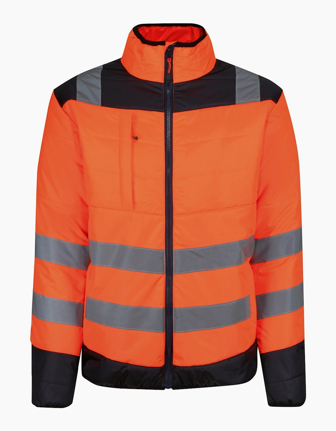 Regatta Men's Orange Two Tone Thermal Hi-Vis Jacket - Size: 38/Regular