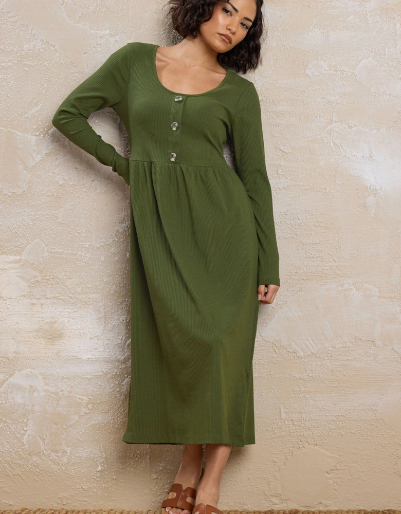 Petite Ribbed Dress