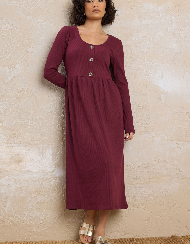 Petite Ribbed Dress