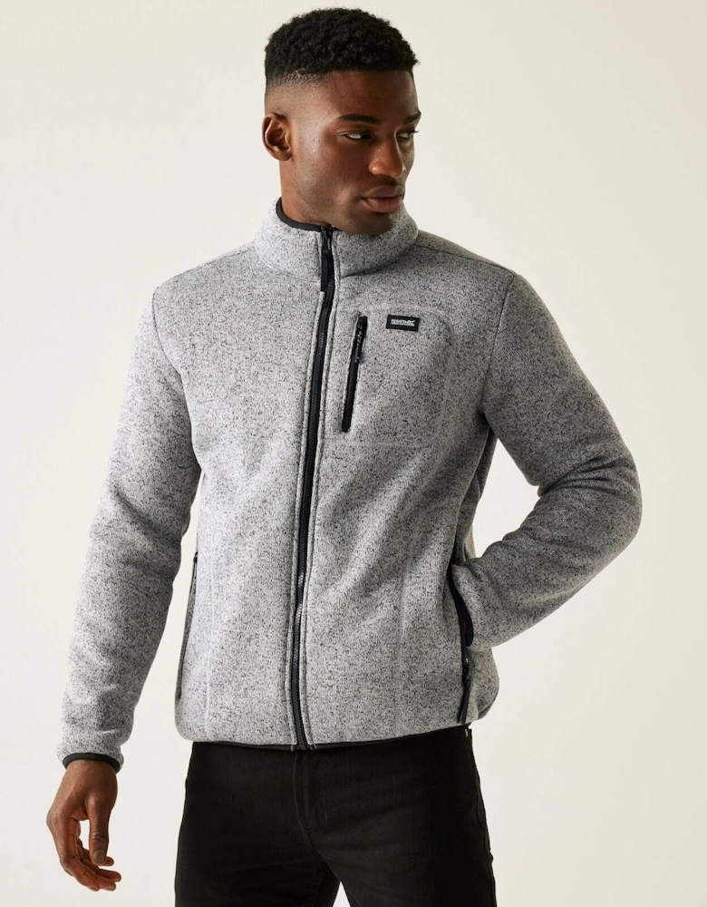 Mens Barlee Teddy Full Zip Fleece