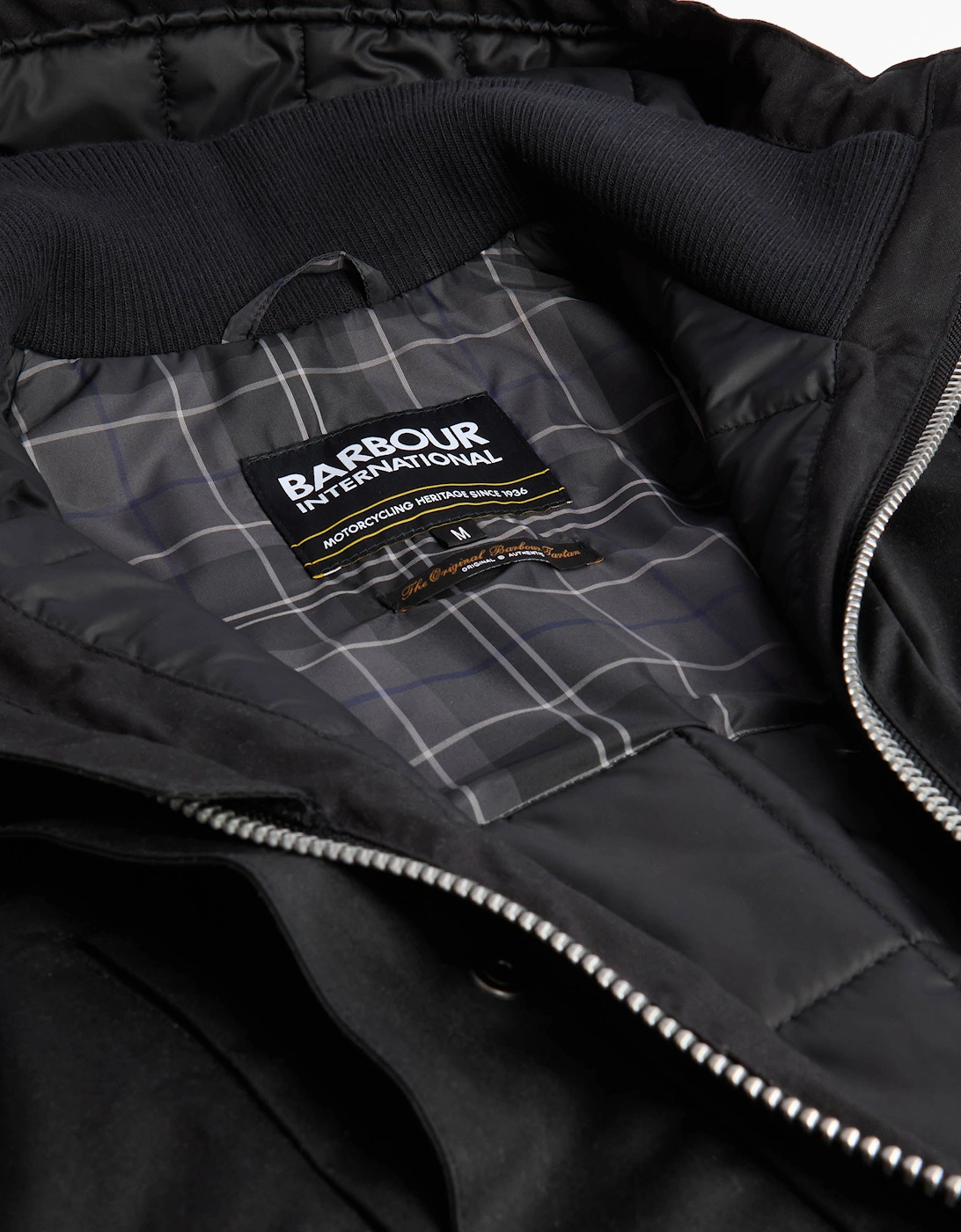 Oakdale Mens Wax Jacket - Black