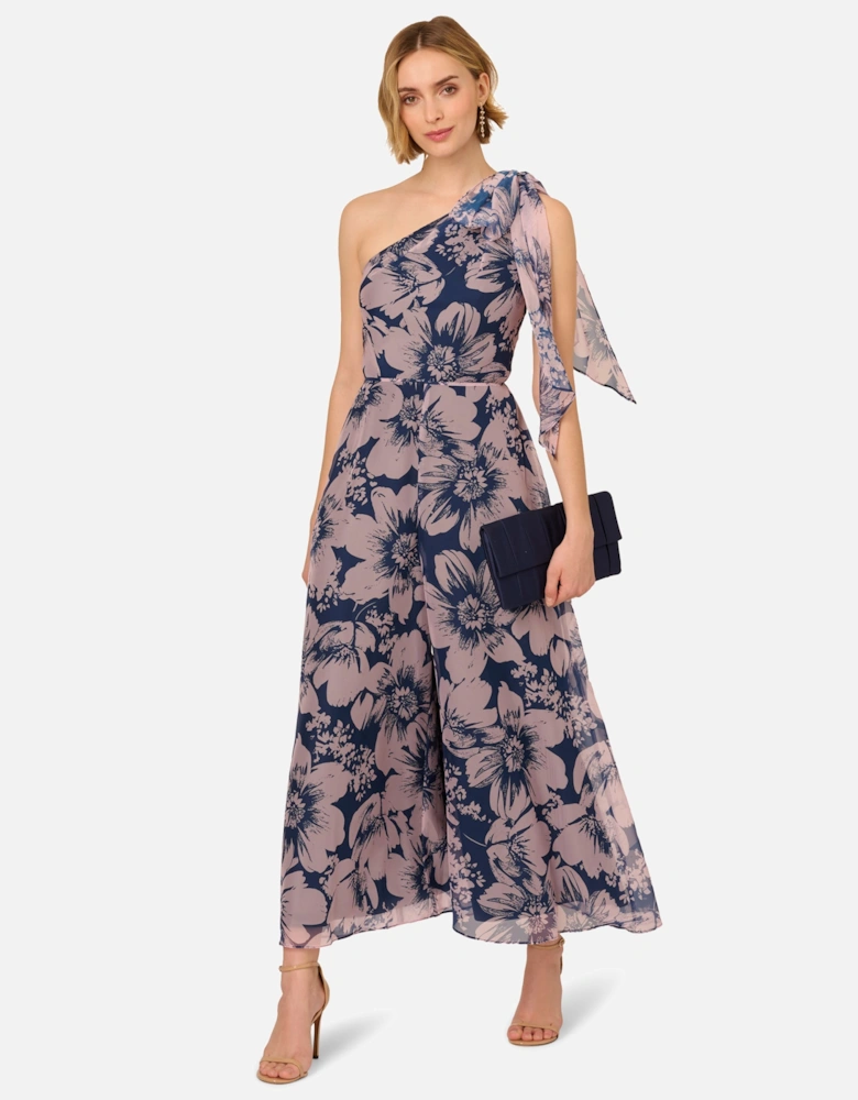 Floral Organza Jumpsuit
