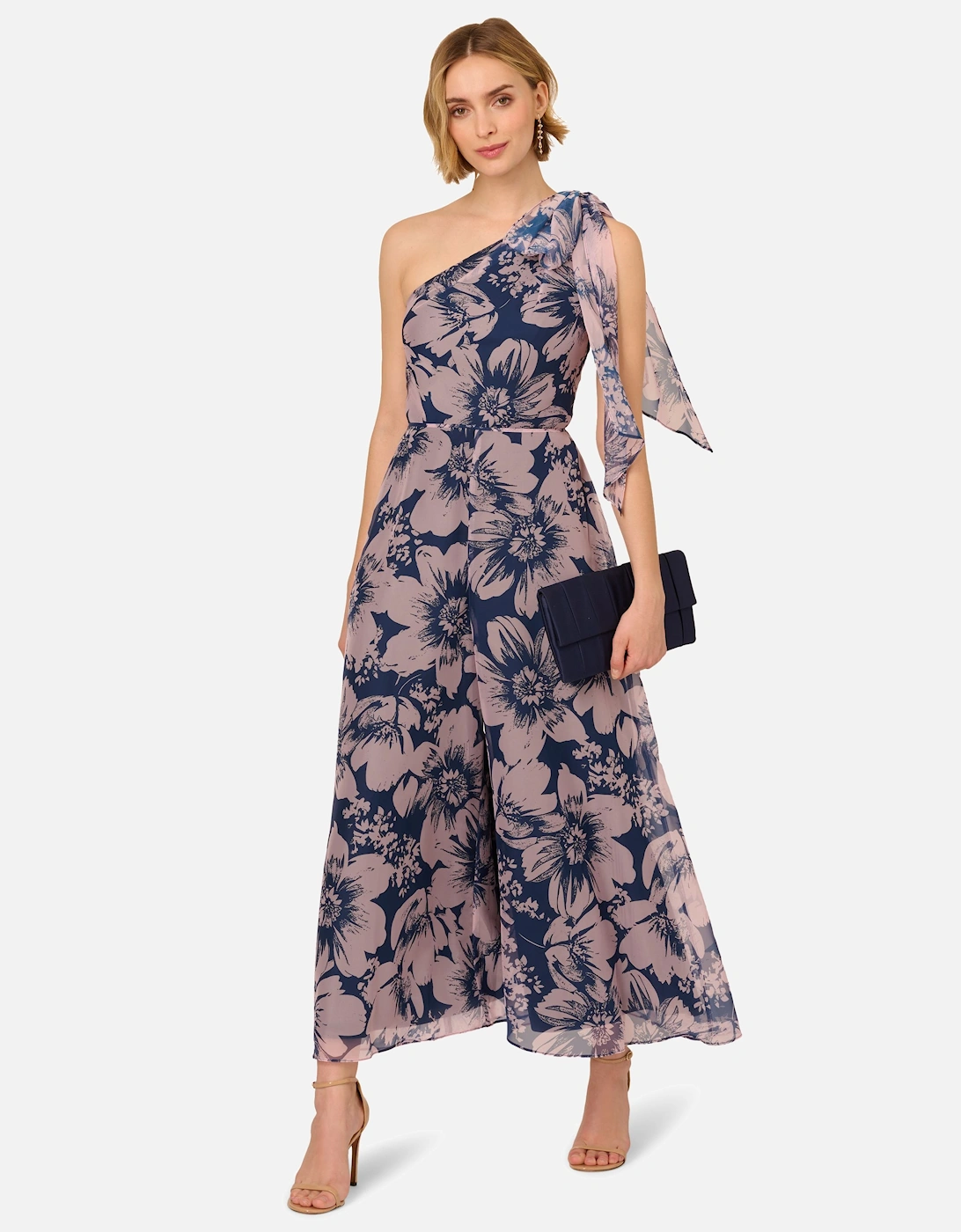 Floral Organza Jumpsuit, 2 of 1