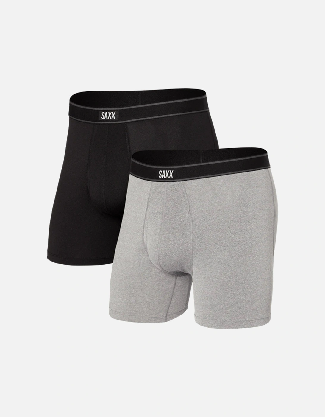 Mens Daytripper Comfort Stretch 2 Pack Boxer Shorts, 2 of 1