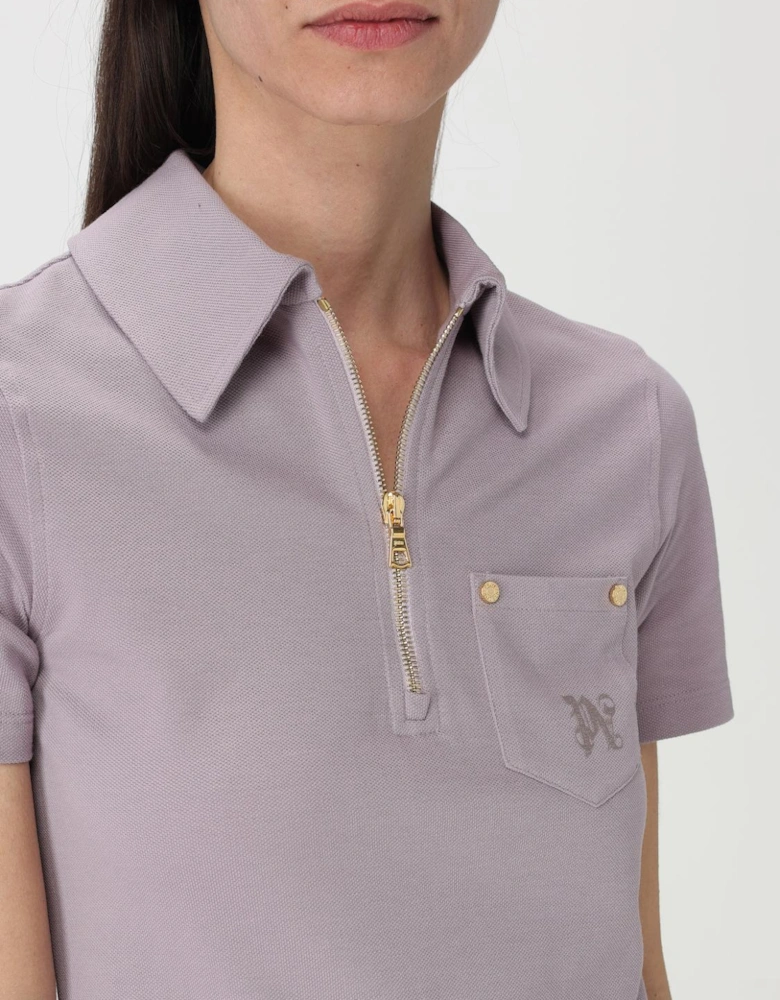 Short Sleeve Polo Dress