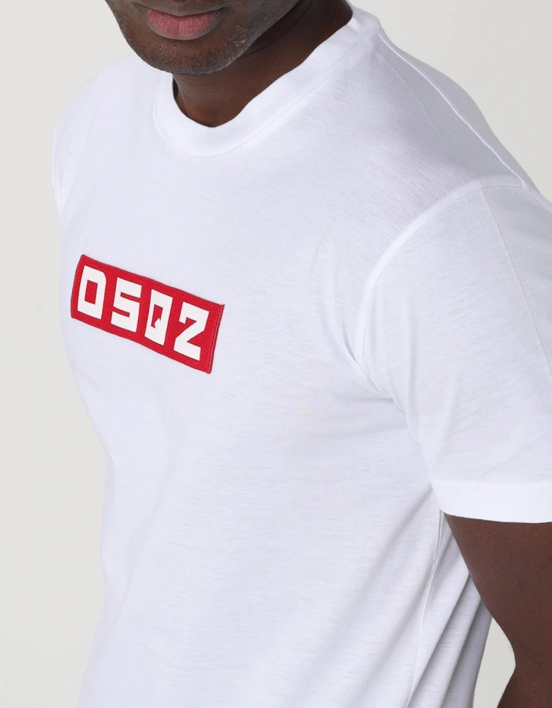 Crew Neck Short Sleeve T-Shirt with Graphic Detailing for Casual Wear