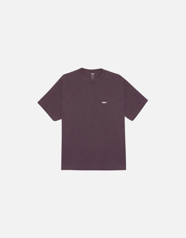 Bold Star T-Shirt - Pigment Plum